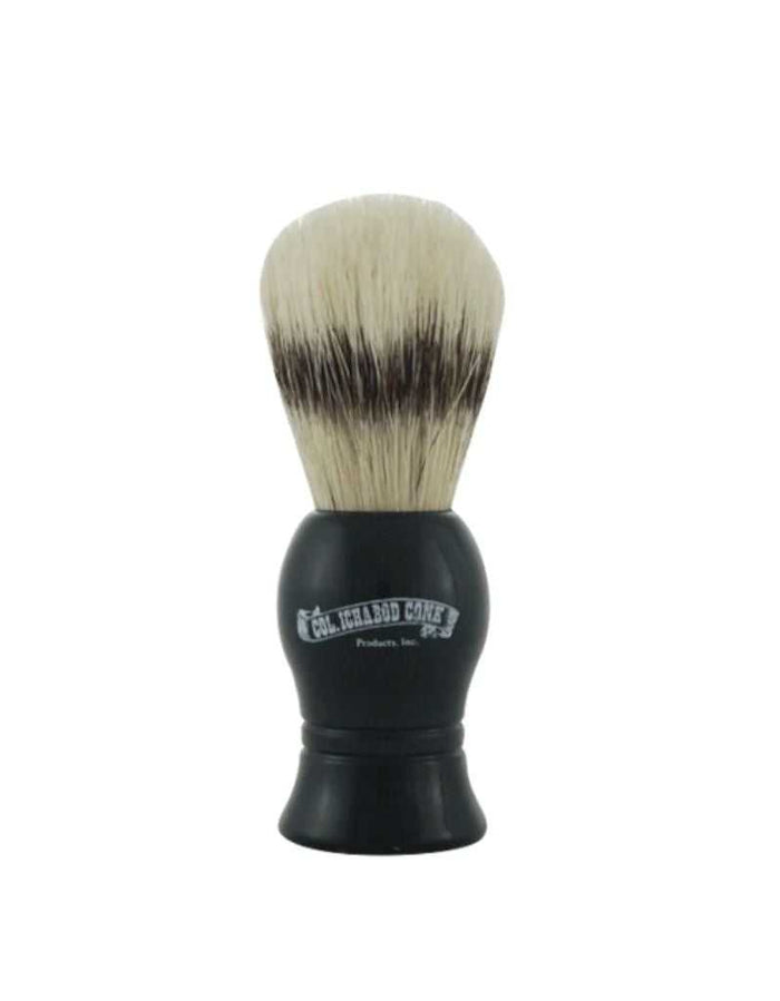 Black handle Colonel Conk boar bristle shave brush for grooming