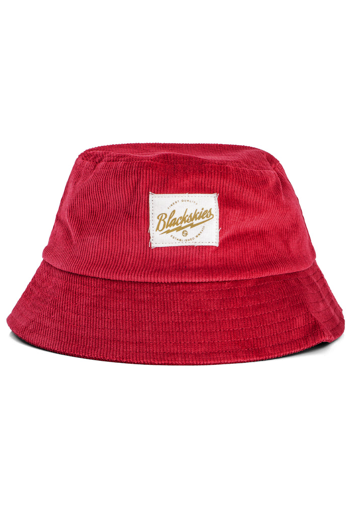 BS-BU-004-Blackskies-Crimson-Bucket-Hat-Maroon-Fisher-hat