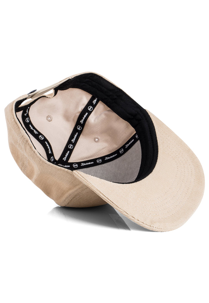 Blackskies-Ivory-Snapback-Cap-Baseball-Hat-Cream-Beige-Inside