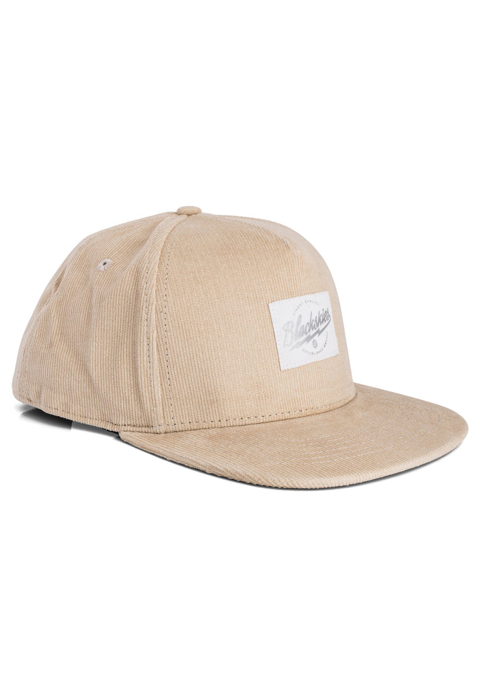 Blackskies-Ivory-Snapback-Cap-Baseball-Hat-Cream-Beige-Specs