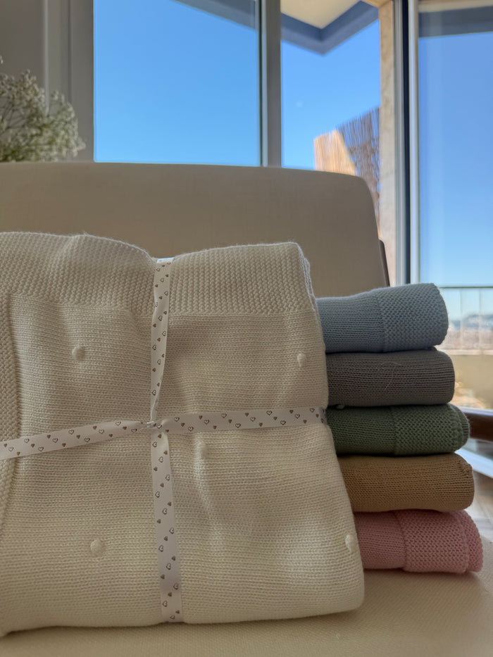 Cotton Knit Blanket