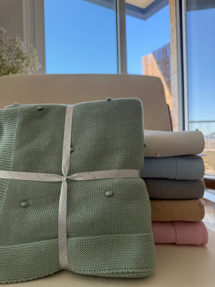 Cotton Knit Blanket