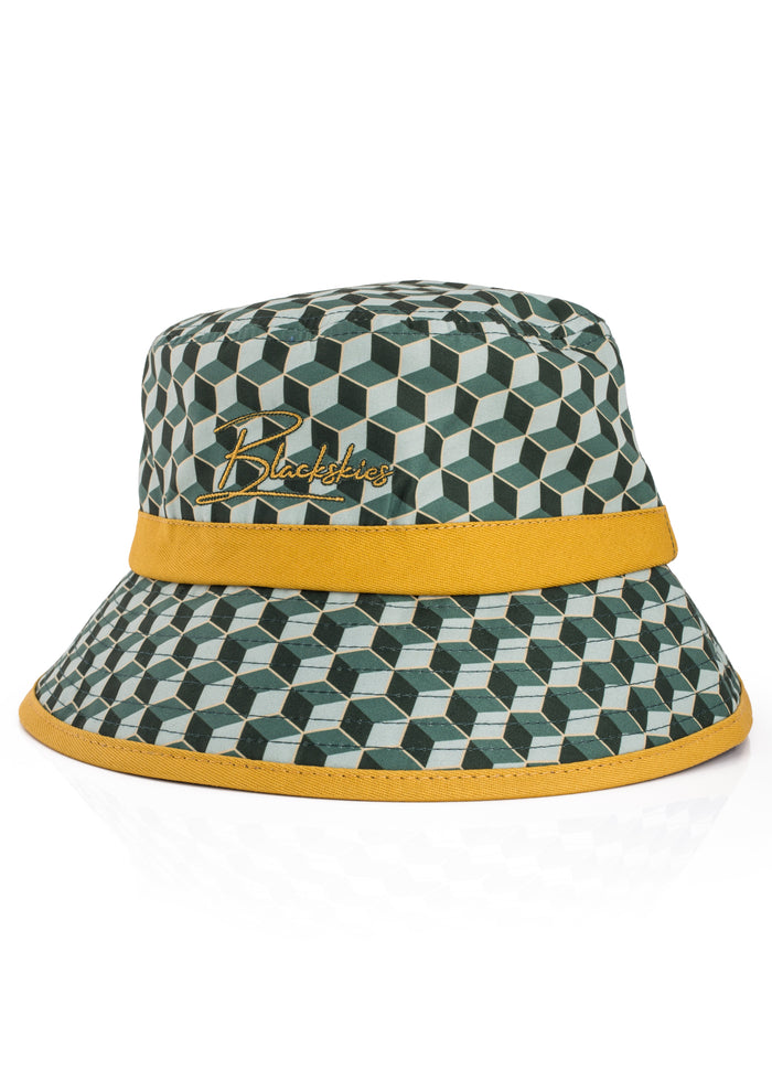 Blackskies-Designer-Bucket-Hat-Gold-Green-4