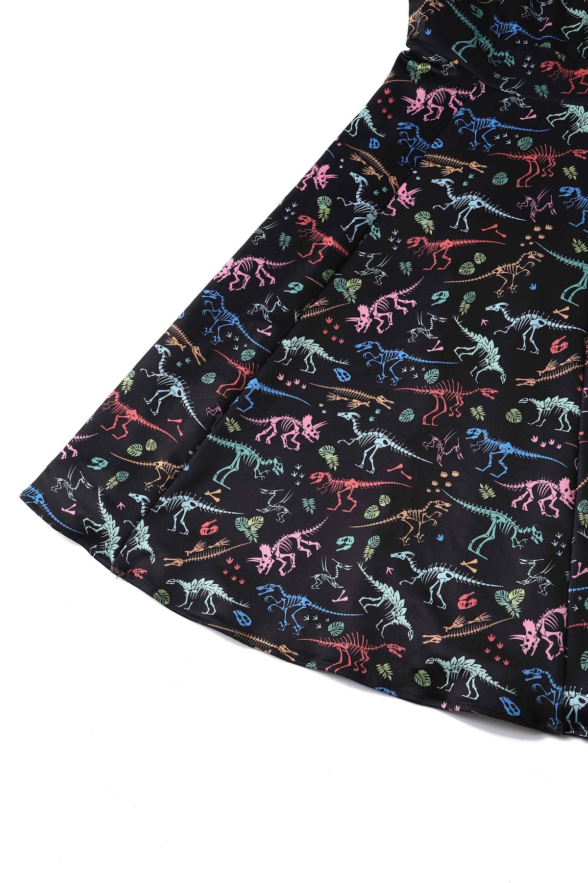 Claudia Black Dinosaur Fossil Dress