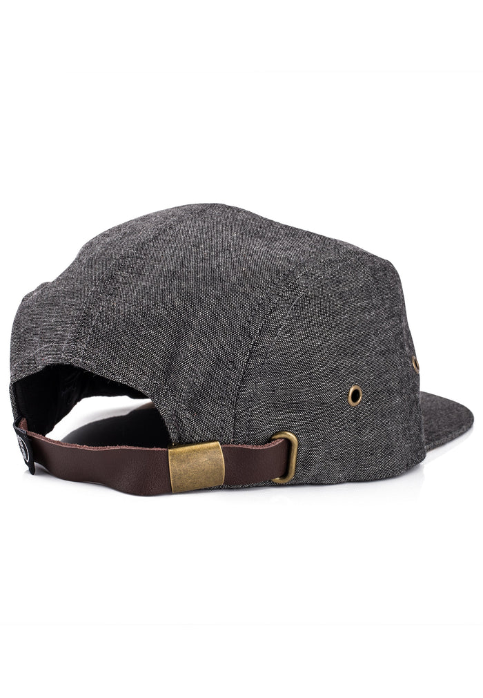 Blackskies-Eos-5-Panel-Hat-Denim-Black-Adjustable-Strap