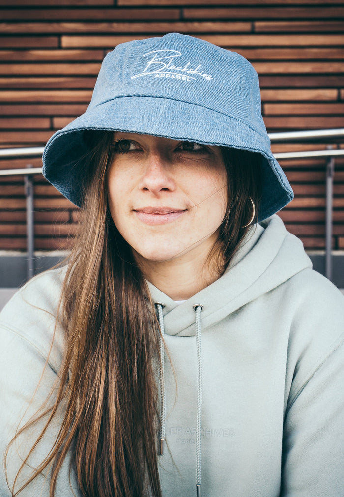 Blackskies-Eos-Bucket-Hat-Fisher-Sun-Denim-Jeans-Blue-Lovely-Model