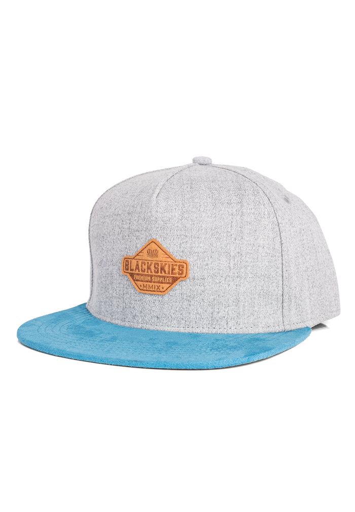 Blackskies-Essentials-Snapback-Cap-Grey-Light-blue-Light-blue-2