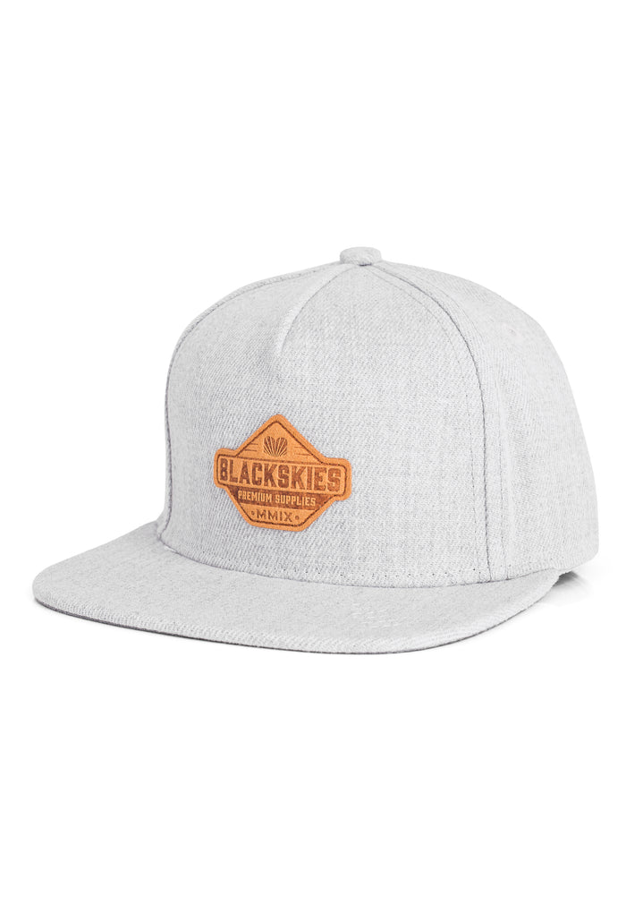 Blackskies-Essentials-Snapback-Cap-Kids-Grey-Grey-Darkgrey-3