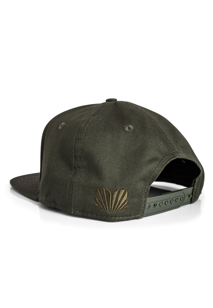 Blackskies-Essentials-Snapback-Kids-Cap-Olive-Olive-Brown-3