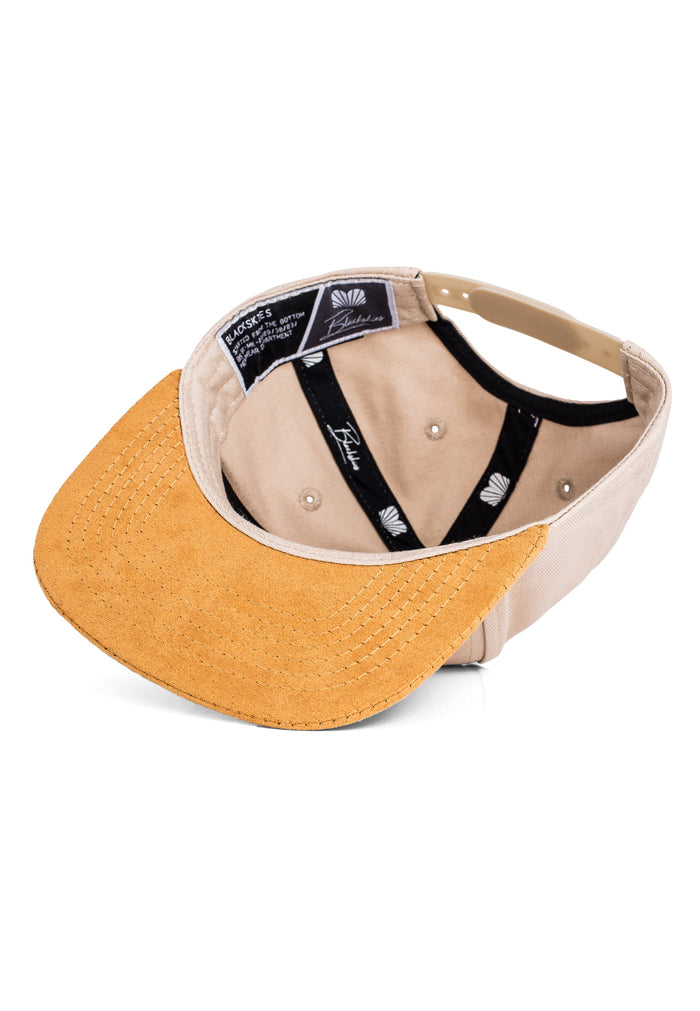 Blackskies-Essentials-Snapback-Cap-Kids-Beige-Brown-Brown-4