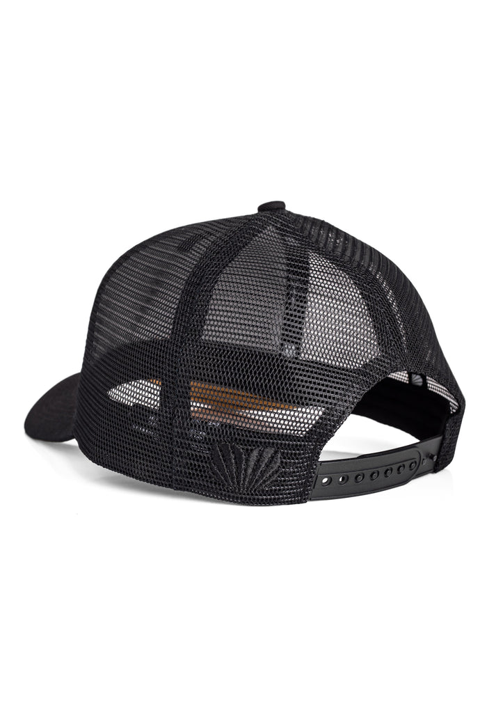Blackskies-Essentials-Trucker-Cap-Black-Black-Brown-3