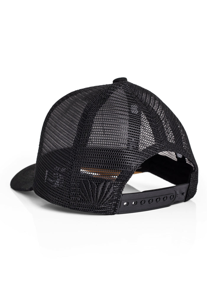 Blackskies-Essentials-Trucker-Cap-Kids-Black-Brown-3