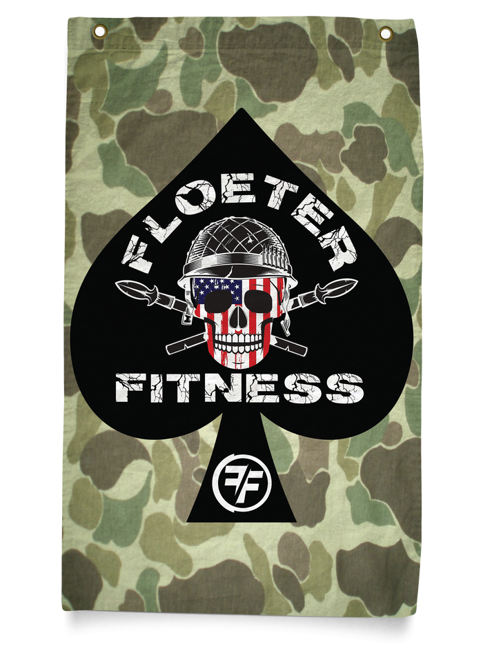 Floeter Fitness Frog Skin Flag