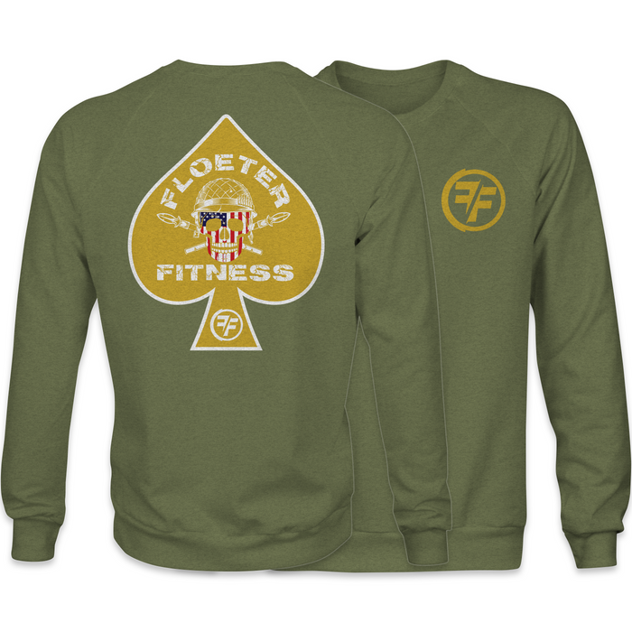 Floeter Fitness Gold Crewneck