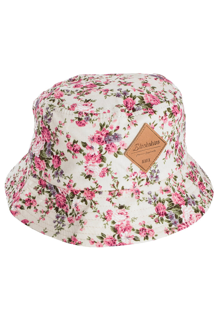 Blackskies-Sakura-Bucket-Hat-Fisher-Cherry-Blossom-Floral-Side-View