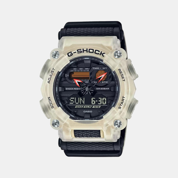 Casio Round Black Analog-Digital watch