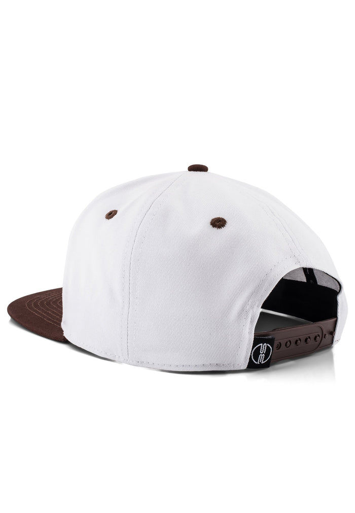 Blackskies-Good-Things-Snapback-Cap-Vol-II-Honey-Hex-Bear-Baseball-Hat-White-Brown-Back
