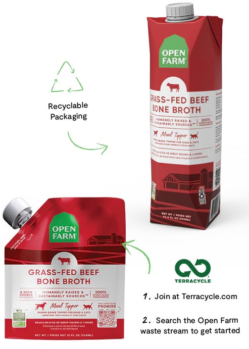 Grass-Fed Beef Bone Broth For Dogs
