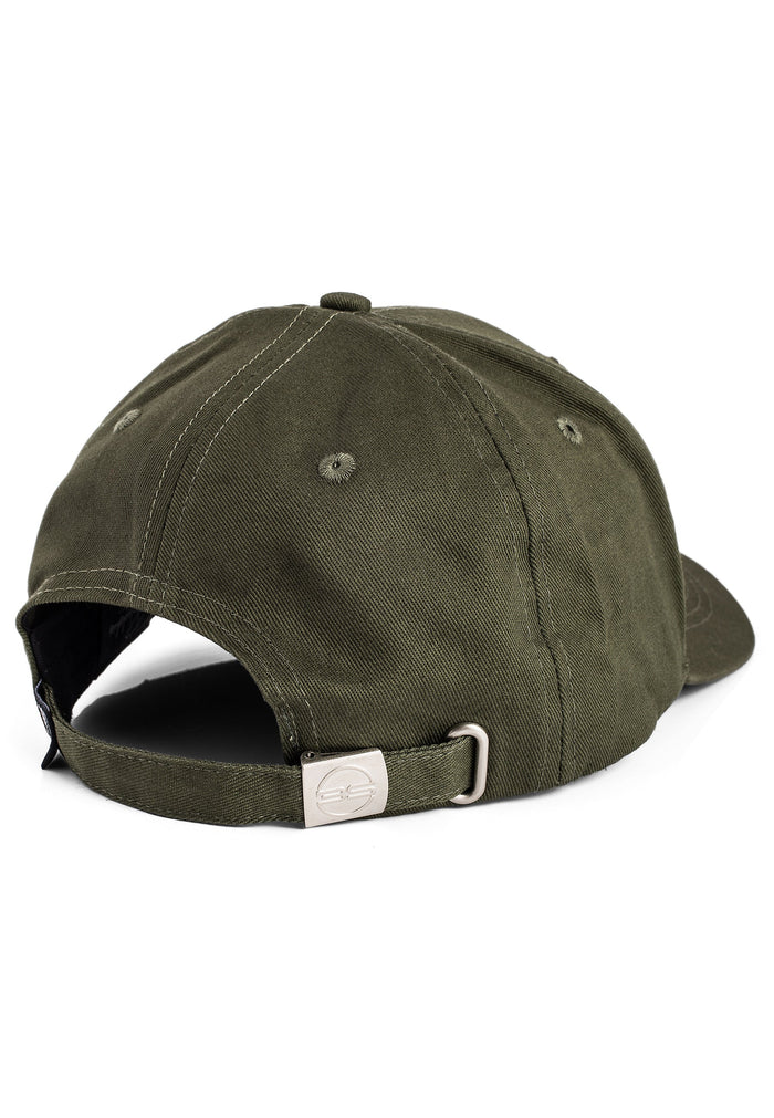 Blackskies-Iuno-Baseball-Cap-Trucker-Hat-Olive-Green-Snapback-Strap