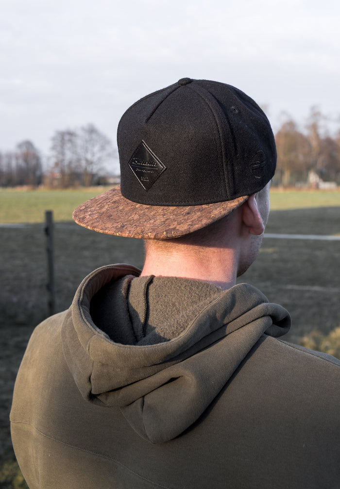 Blackskies-Legacy-Snapback-Cap-Baseball-Hat-Cork-Black-Model