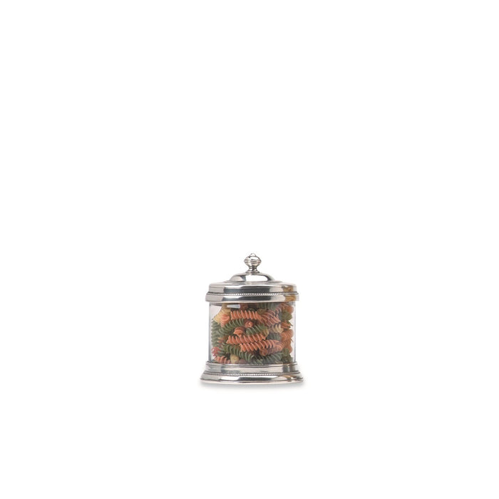Match Pewter Glass Canisters