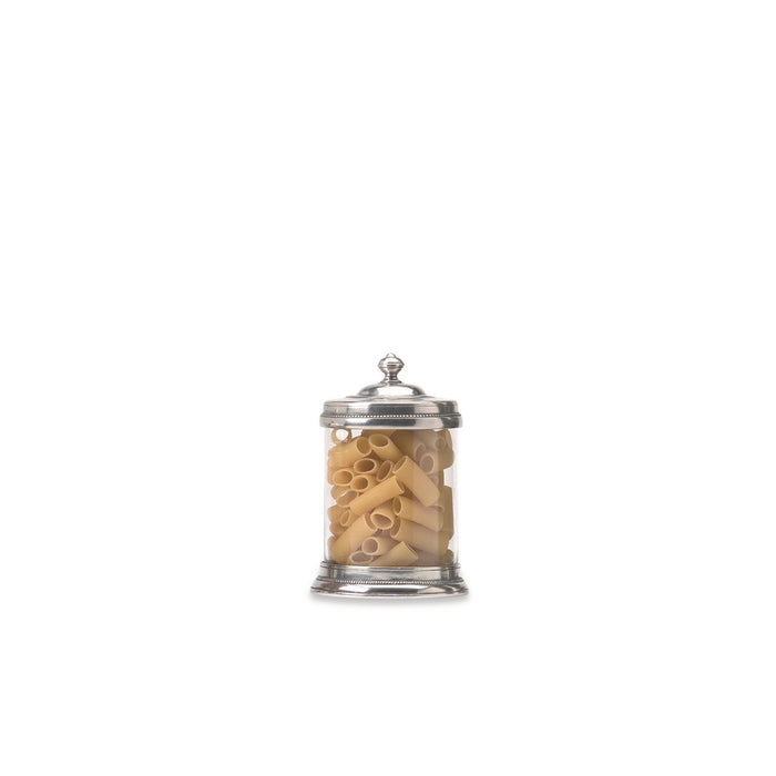 Match Pewter Glass Canisters