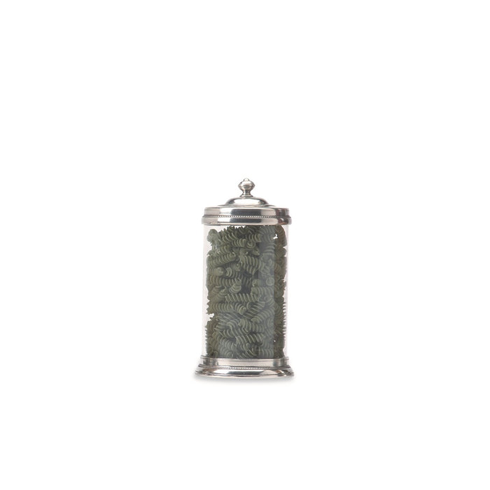 Match Pewter Glass Canisters