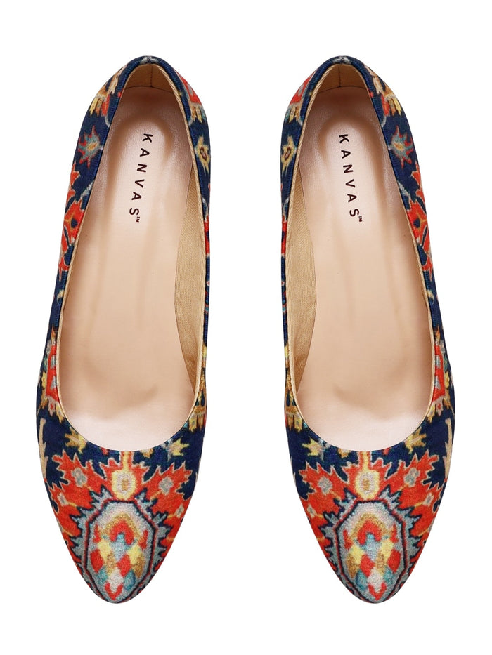 Mughal Rugged Kitten Heels