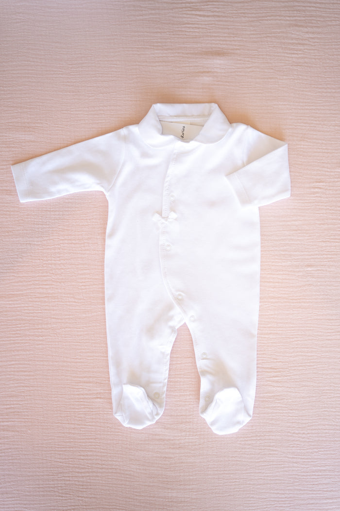 Open neck Babygrow