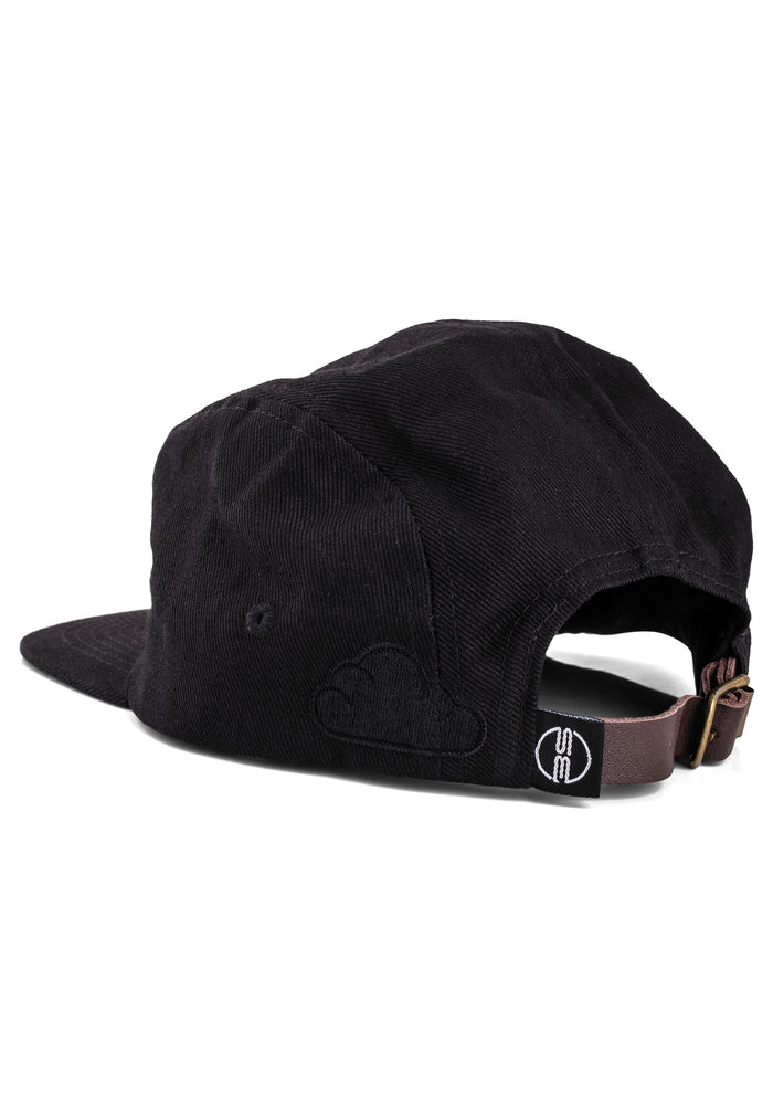 Blackskies-Oasis-5-Panel-Hat-Black-Adjustable-Size-Surfer-Skate