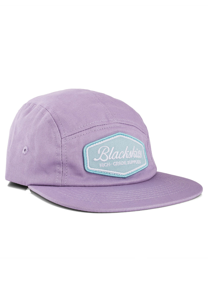 Blackskies-Oasis-5-Panel-Hat-Lilac-Side