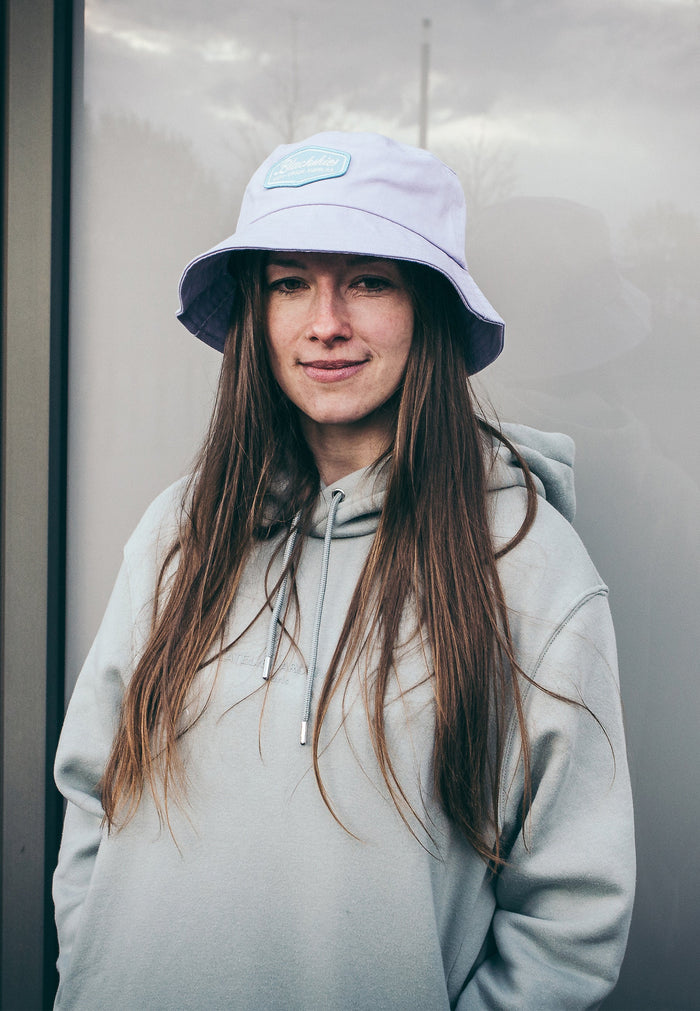 Blackskies-Oasis-Bucket-Hat-Lilac-Mint-Fisher-Hat-Bob-Lovely-Model-2