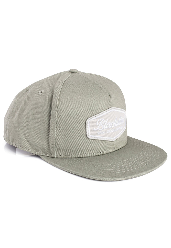 Blackskies-Oasis-Snapback-Cap-Sage-Green-Grey-Basecap-Hat-Side