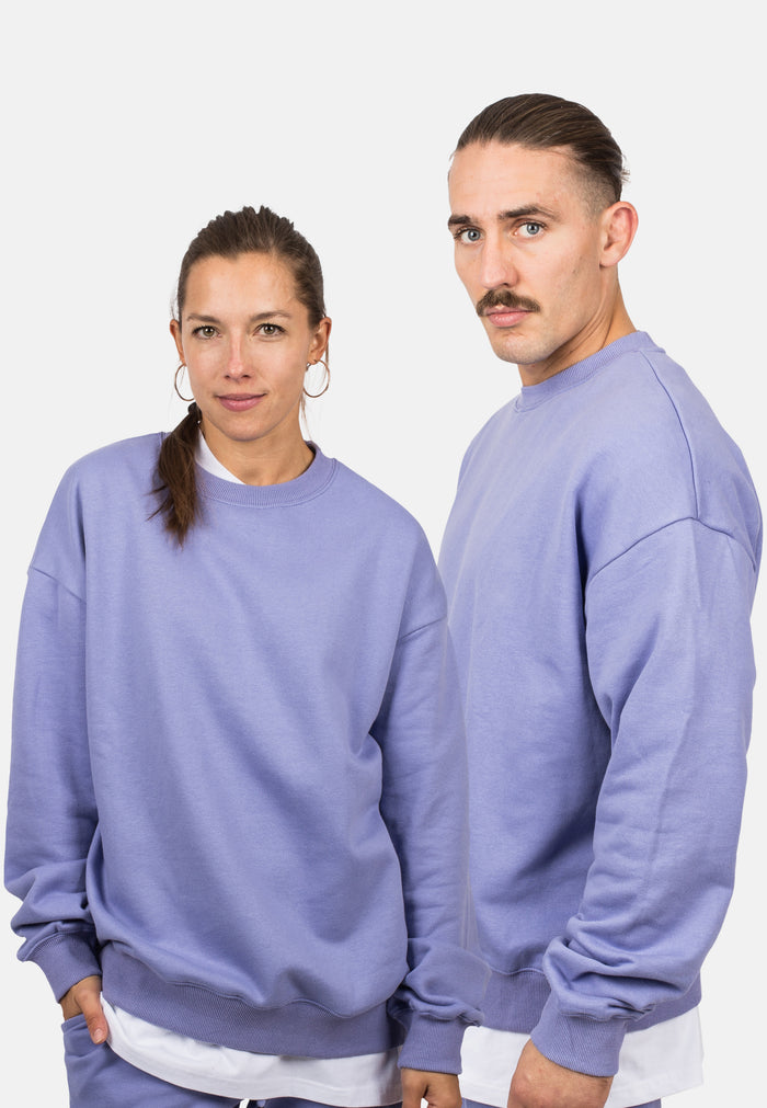 Blackskies-Unisex-Oversized-Heavyweight-Crewneck-Sweater-Lavender-Male-Female