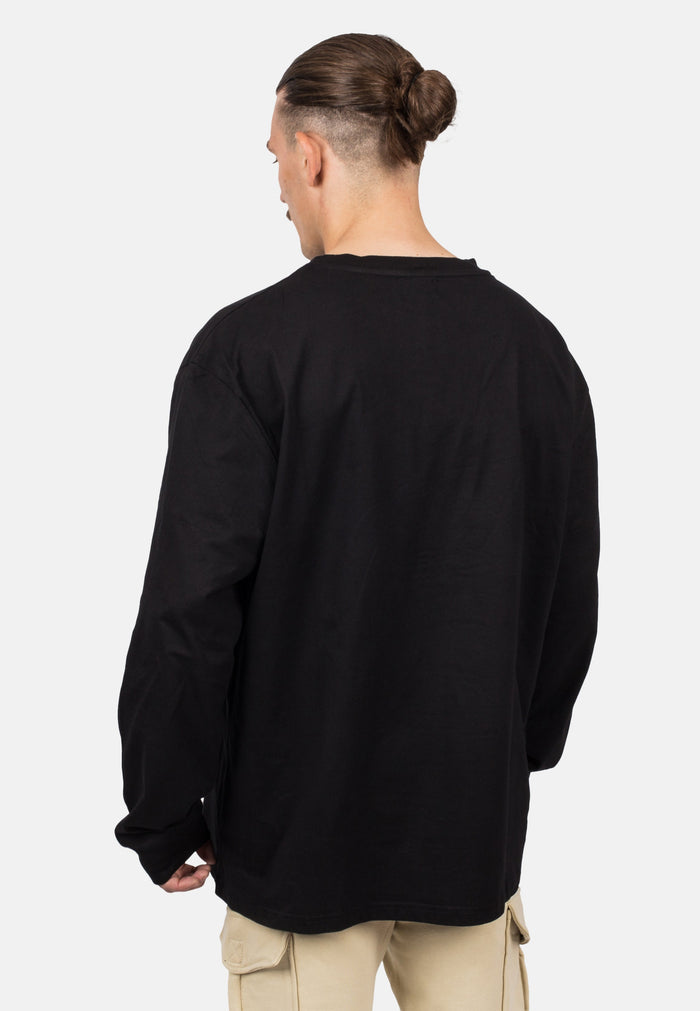 Blackskies-Unisex-Oversized-Long-Sleeve-Shirt-Black-Male-4