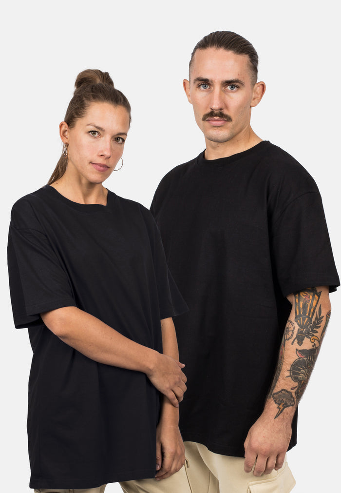 Blackskies-Unisex-Oversized-T-Shirt-Black-Male-Female