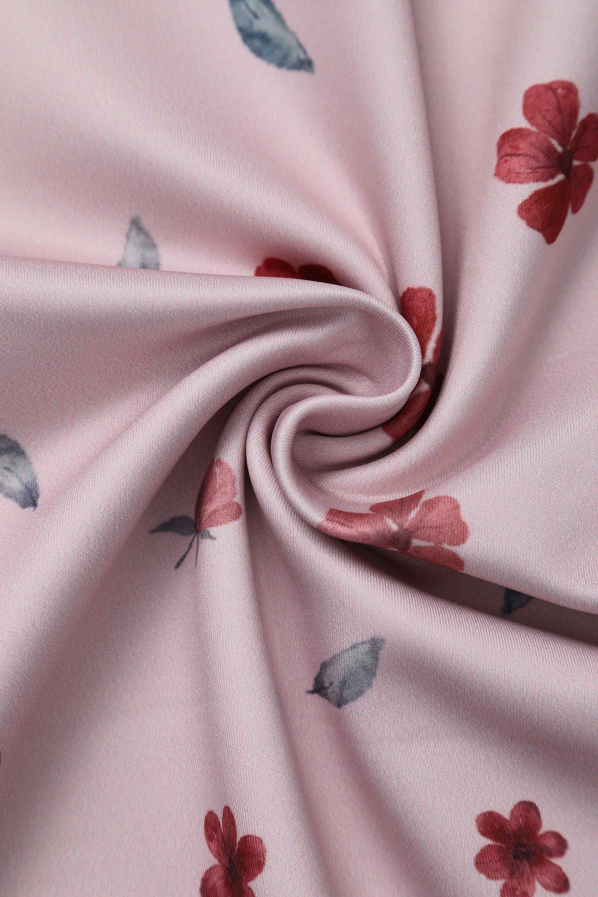 Beverly Pink Falling Flower Off Shoulder Dress