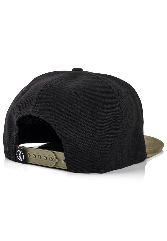 Blackskies-Port-Huron-Snapback-Cap-Black-Olive-Baseball-Hat-Mens-Snap-Fastener