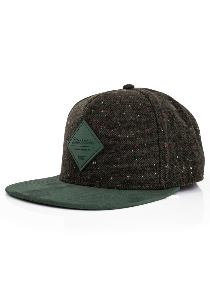 Blackskies-Port-Moody-Snapback-Cap-Green-Speckle-2