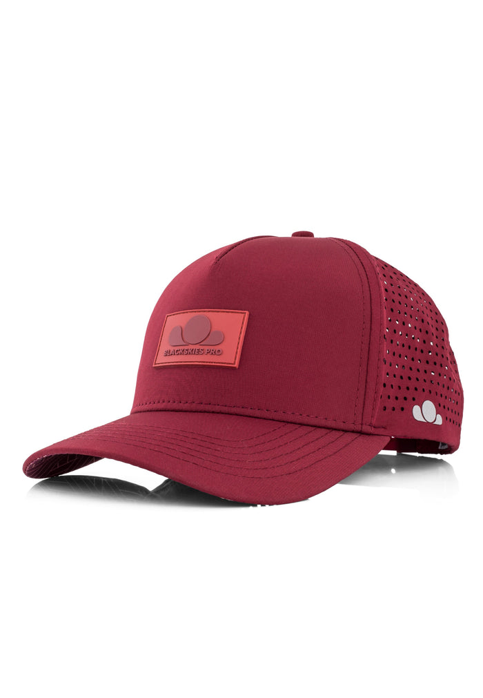 Blackskies-Pro-All-Sports-Performance-Cap-Red-3