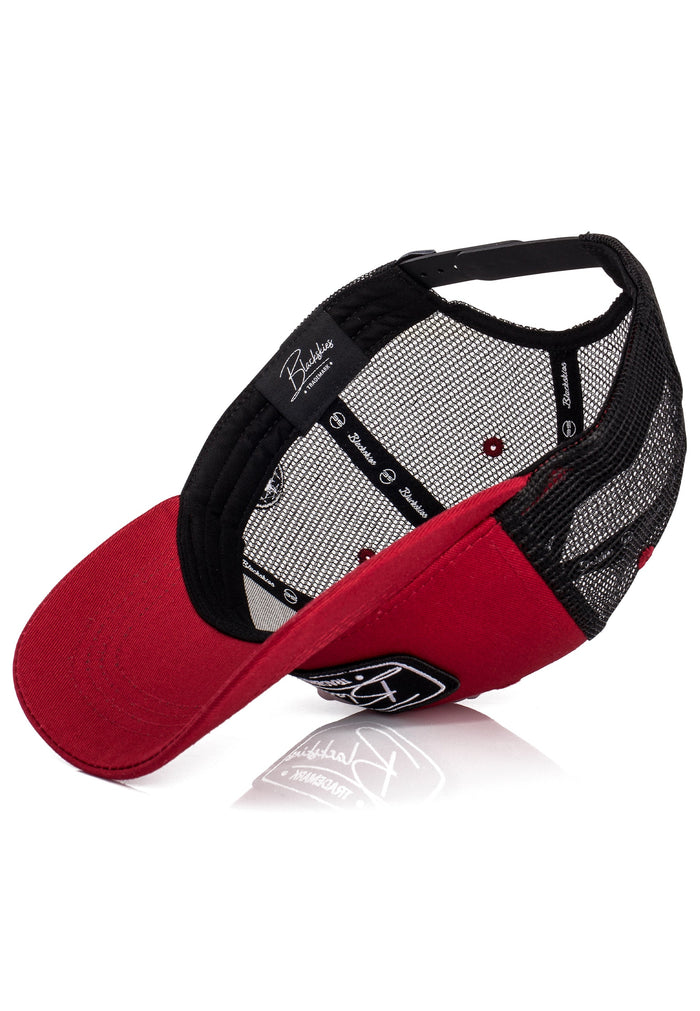 Blackskies-Razor-Baseball-Hat-Maroon-Black-Maroon-Snapback-Trucker-Mesh-Inside