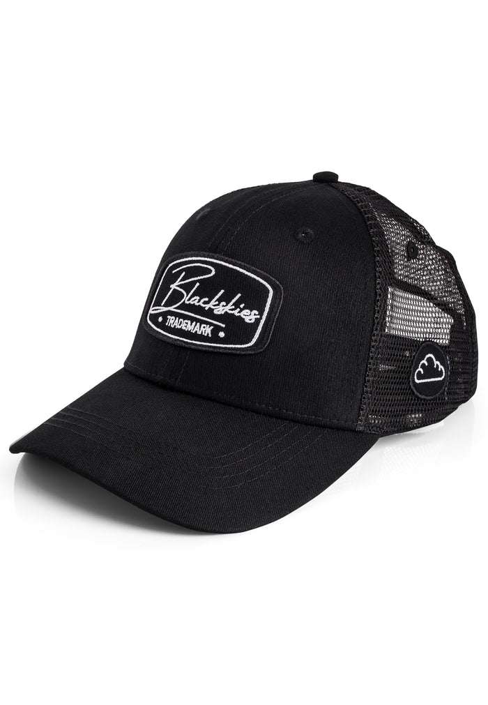 Blackskies-Razor-Baseball-Cap-Trucker-Hat-Black-Black-Mesh-Front