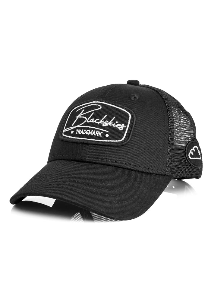 Blackskies-Race-Baseball-Cap-Kids-Black-Trucker-Kinder-Family-2