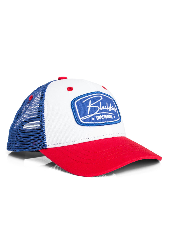 Blackskies-Race-Baseball-Cap-Kids-White-Blue-Red-4