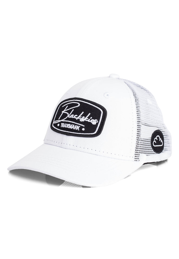 Blackskies-Race-Baseball-Cap-Kids-White-2