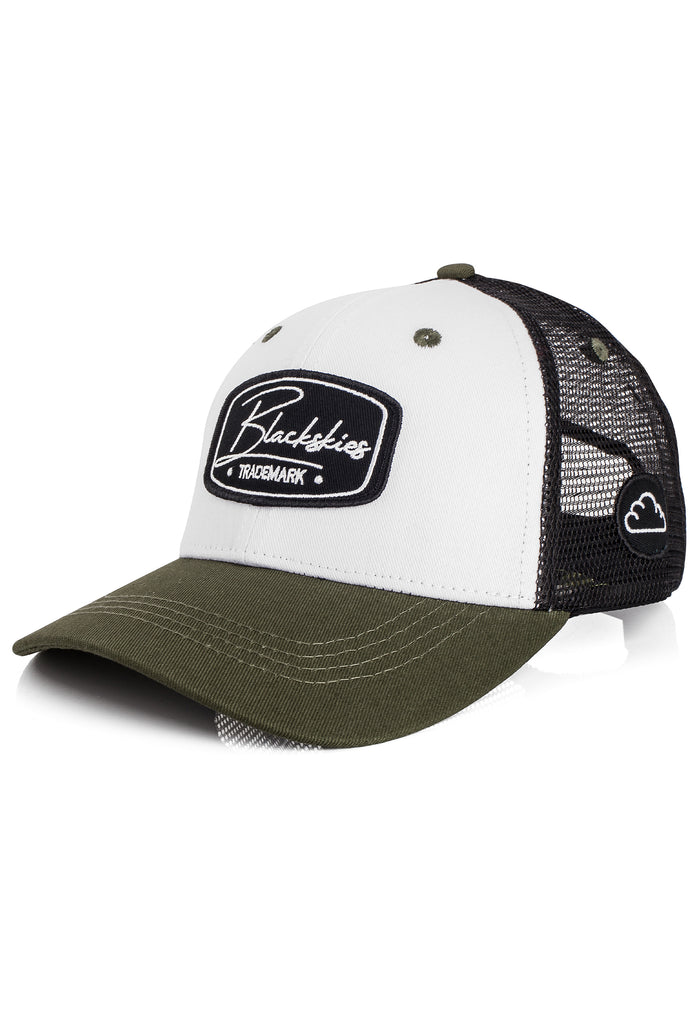 Blackskies-Razor-Baseball-Hat-White-Black-Olive-Snapback-Trucker-Mesh