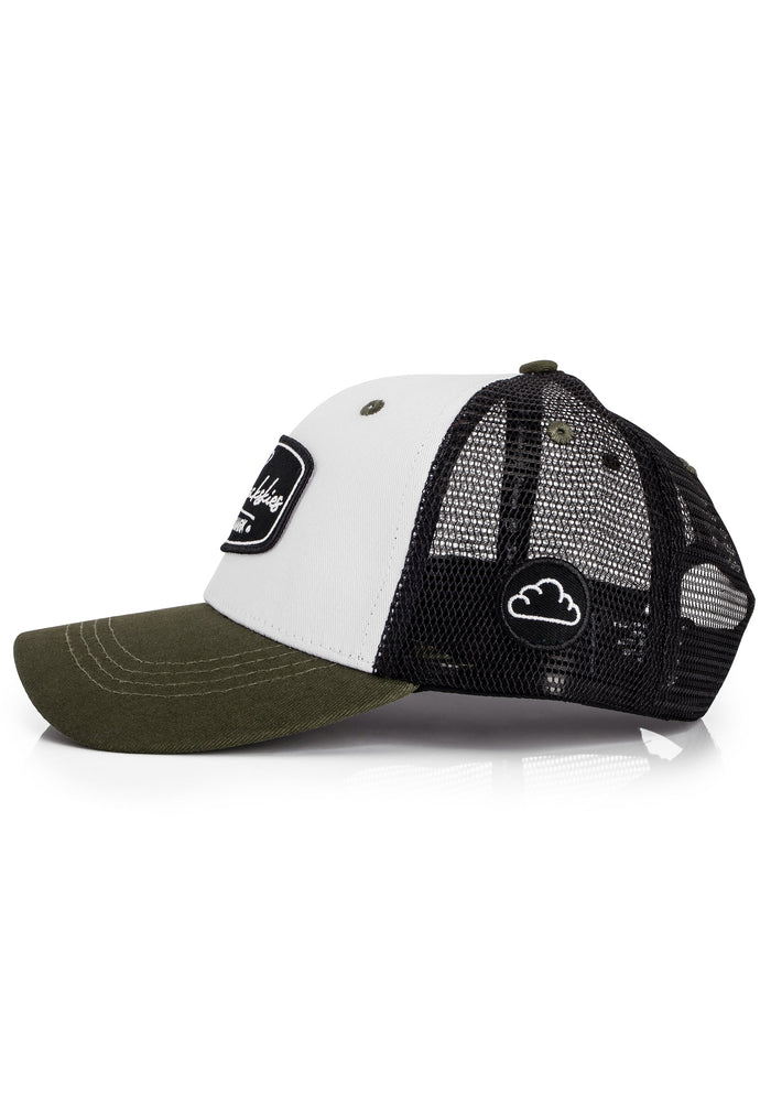 Blackskies-Razor-Baseball-Hat-White-Black-Olive-Snapback-Trucker-Mesh-Detail