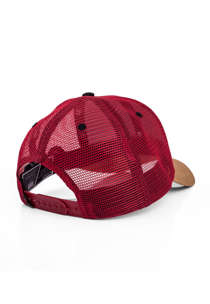 Blackskies-Race-Baseball-Cap-Red-Gold-5