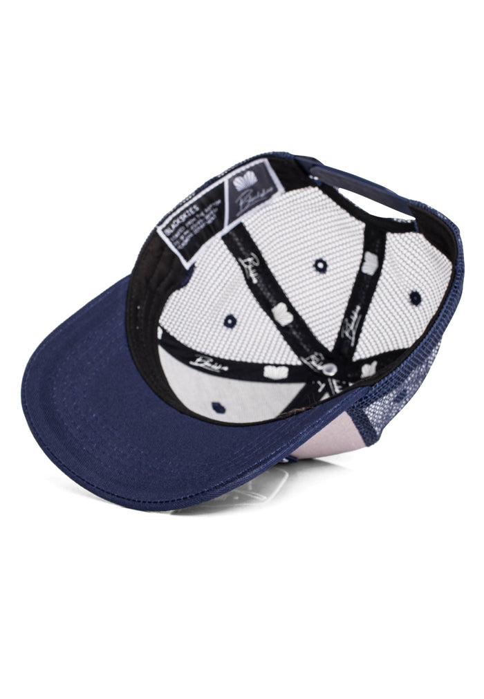Blackskies-Race-Baseball-Cap-Kids-Grey-Navyblue-3
