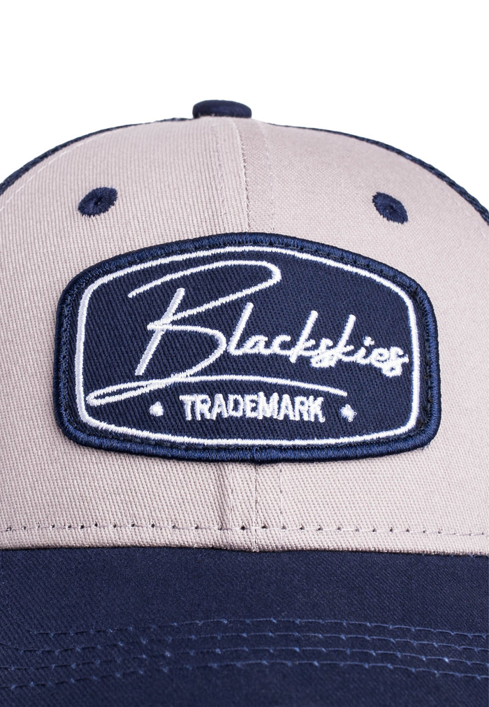 Blackskies-Race-Baseball-Cap-Kids-Grey-Navyblue-1